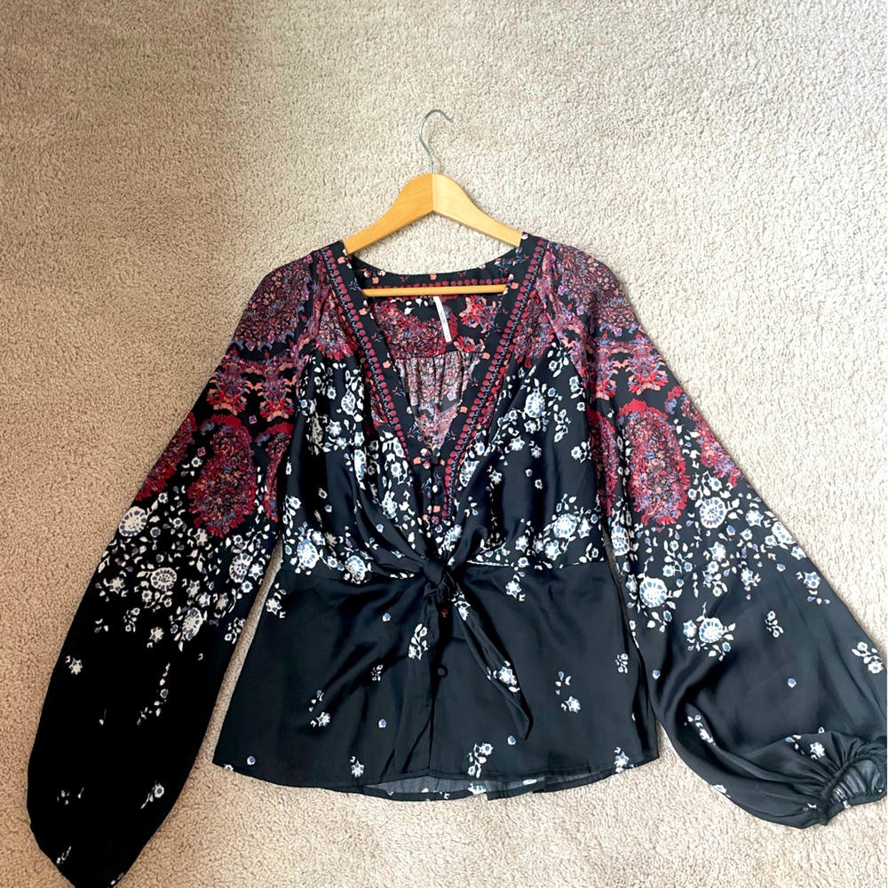Free People Blouse Size M